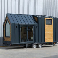 Tiny House on wheels, voll ausgestattet und mobliert