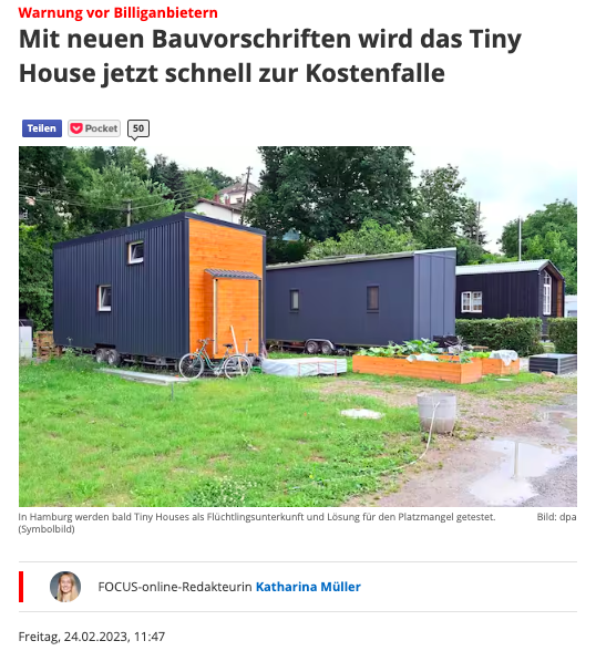IndiViva: Tiny House Grundstück