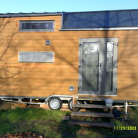 Tinyhaus vollausgestattet gebraucht, Tüv neu tinyhouse auf PKW trailer