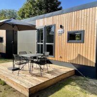 Tiny Haus im Campingplatz Wemding Waldsee mit kompletten Inventar